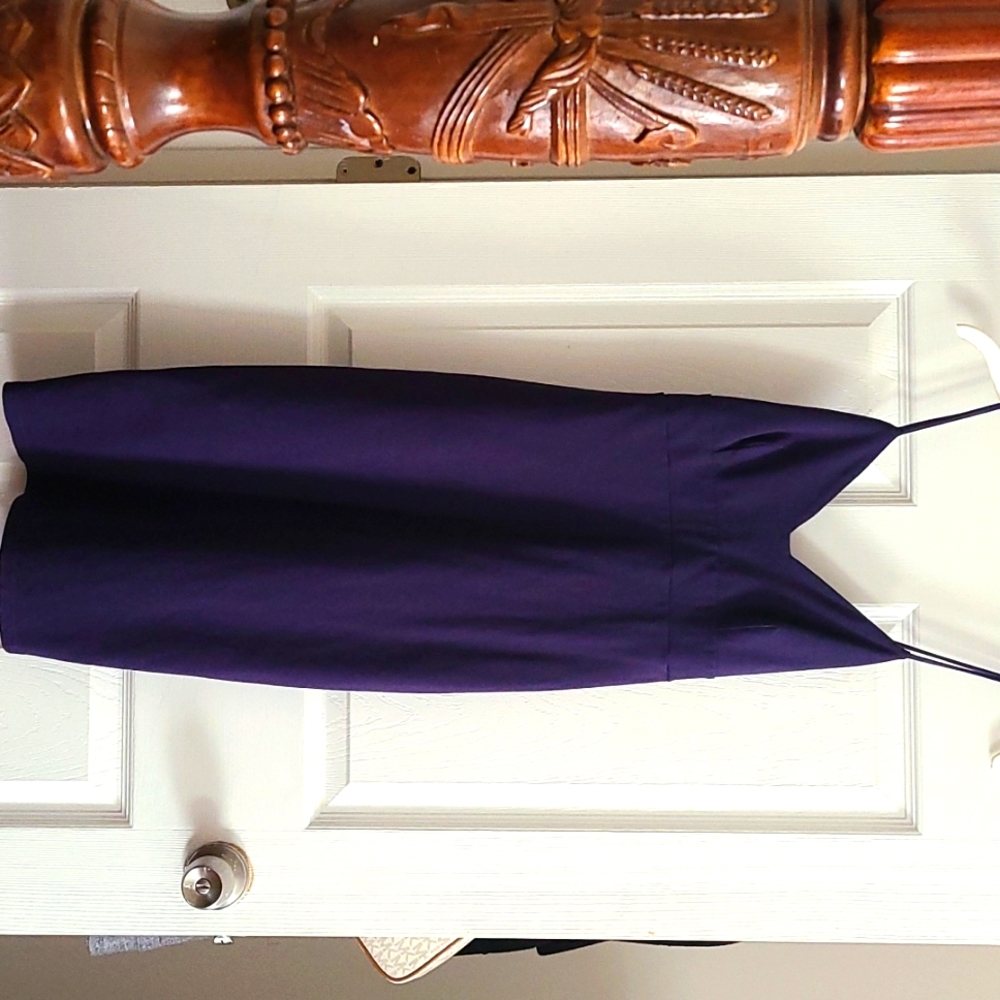 Navy blue dress